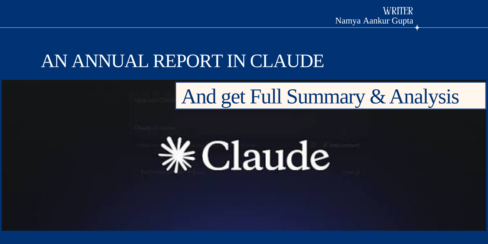 How to Upload an Annual Report to Claude and Get a Full Summary